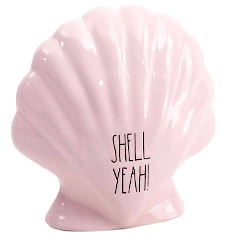 Rae Dunn Large Glazed Seashell